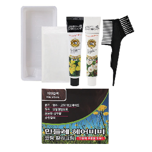은은한샴푸향 코팅칼라크림 헤어염색약 80g 자연갈색