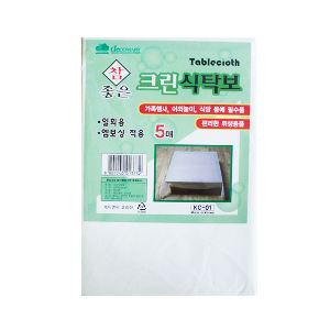 케이앤씨 참좋은 크린식탁보(5매)