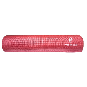 peace)PVC 요가매트(빨강/6mm)