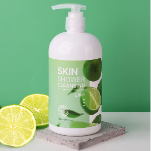 당김없이 페이스바디 피부속까지 폼클렌징 500ml 라임