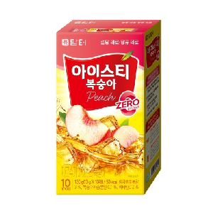 ★할인_담터 제로슈가 아이스티 복숭아 10T