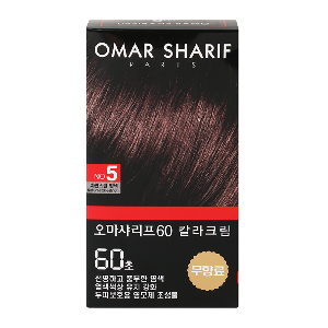 선명하고 풍부한 염색 칼라크림 5호 자연스런 밤색