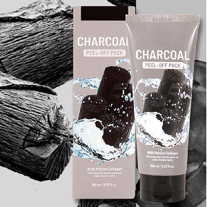 피지흡착 모공 깨끗 감초추출물 필오프팩 150ml 참숯