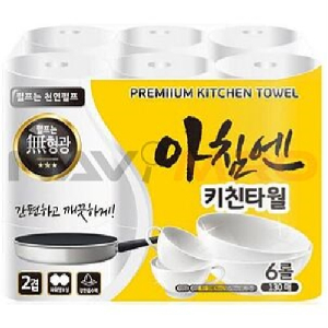 무형광 아침엔 키친타올_1PK(6ROLL)