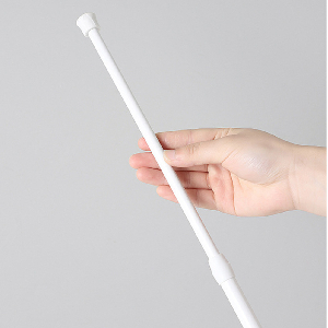 밝은생활 커튼 압축봉(화이트 40-70cm)