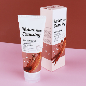 산뜻한 모공속피지 부드러운피부 클렌징폼 150ml 홍삼