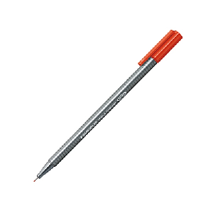 스테들러)삼각 화인라이너펜(334-2/0.3mm/적)