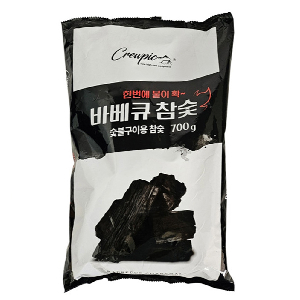 크루픽 바베큐 참숯 700g