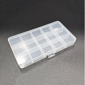 일상담다 15칸 보관함 투명케이스 수납함 약통